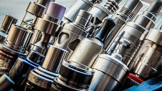 several different vape pens for waxes and concentrates