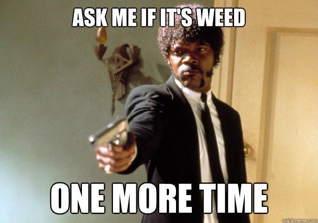 Pulp Fiction vaper meme.