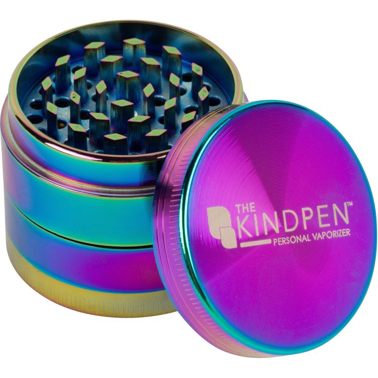 Aluminum Tri-Level Grinder - iridescent